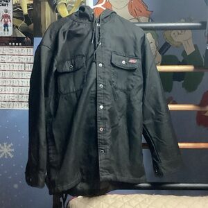 Dickies Black Men's Shirt Jacket